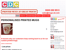Tablet Screenshot of mugs-uk.com